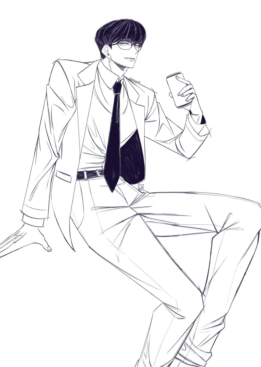 Civilian X Sketch