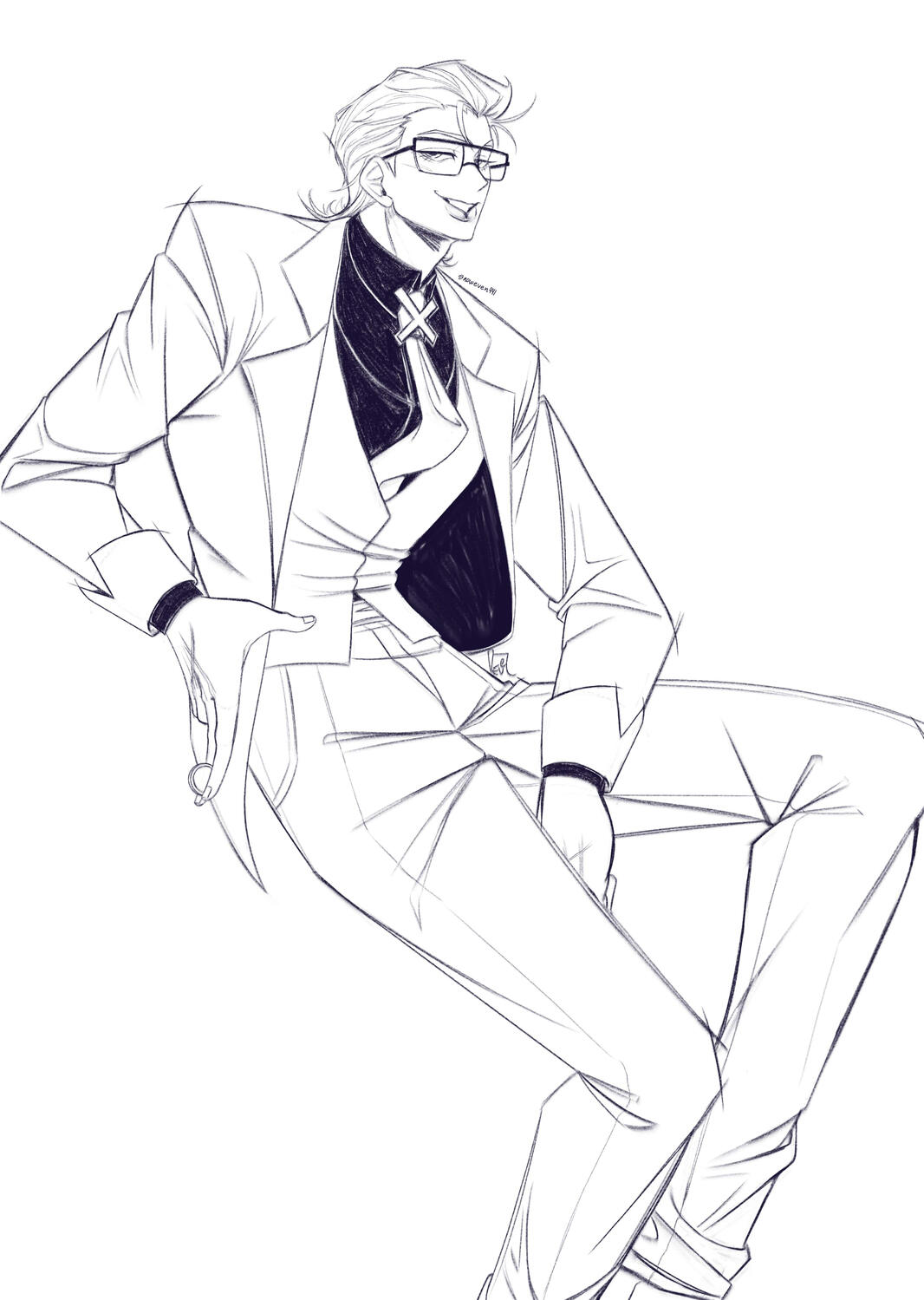 Hero X Sketch